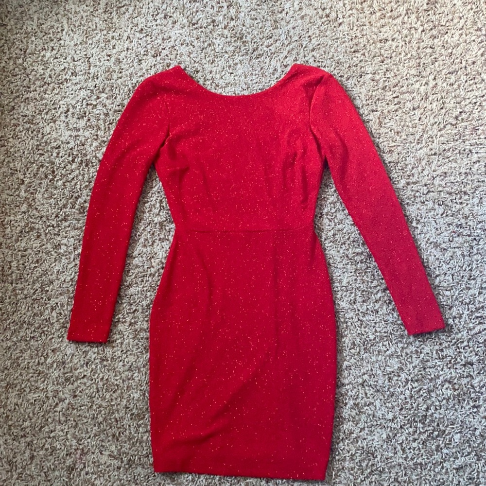 Red dress